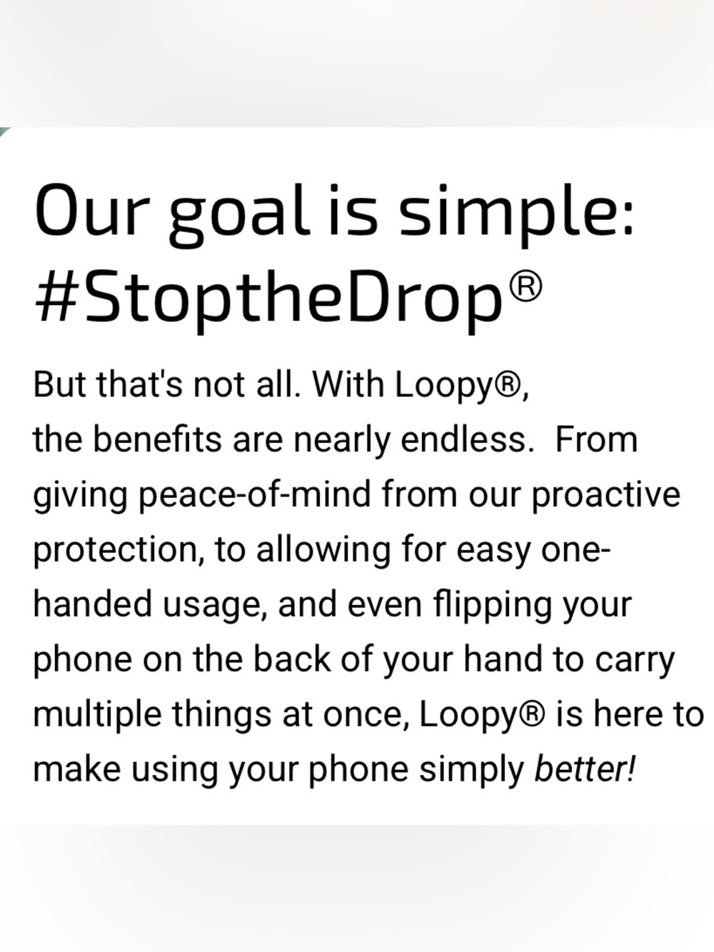 iPhone 16 Plus loopy doggy paw print case & holder/bag “stop the drop” NEW! - Picture 14 of 16